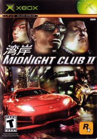 Midnight Club II PAL Xbox box art